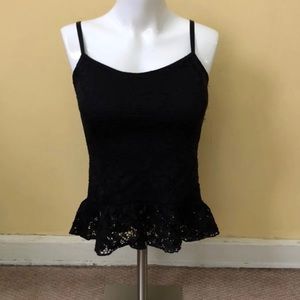 Bongo Women's Black Tank Top